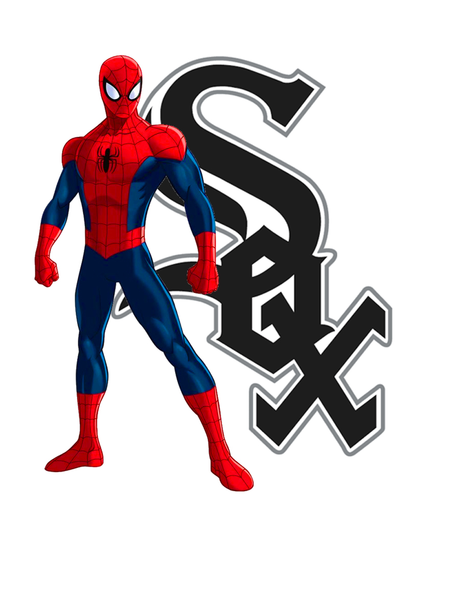 Chicago White Sox Spider Man Logo vinyl decal